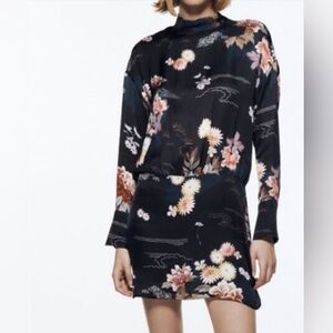Zara Asian Style Classy Mini Dress